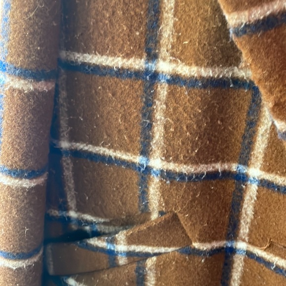 NO LONGER AVAILABLE MANGO Checked Lapel Coat - Picture 12 of 13